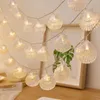 Critres LED STRING Light Festival Décoration pour la maison de bricolage sous la forme de coque blanche chaude sur le thème de la mer Forme d'océan Fairy Lights