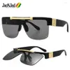 Sunglasses JackJad 2022 Fashion SteamPunk Show Style Lens Flip Up Ins Cool Unique Brand Design Sun Glasses Z1196ESunglassesSunglas278a