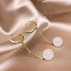 Boucles d'oreilles en peluche shilovem 18k jaune or jaune blanc natural jasper goutte d'oreille classique jielrisry beaux femmes mariage Noël 10 mm yz1010888hby