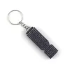 Wholesale outdoor self-defense tools key chain multi-color key chain accessories Fashion brick whistle key chain