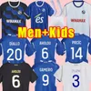 2023 2024 Strasbourg Home Soccer Jerseys 23 24 Maillot de Foot Gameiro Thomasson Lienard Mothiba Sissoko Storcki Zemzemi Football قمصان الأطفال