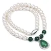 S925 Srebrny Naturalny naszyjnik perłowy dla kobiet, aby dać matce dziewczynie na Dzień Kobiet Dzień Matki Prezent urodzinowy 231222