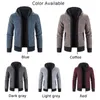 Men's Sweaters Fashionable Mens Hooded Sweatercoat Top Knitwear Light Grey Cardigan Warm And Comfortable M 3XL Perfect For Fall Season