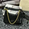 Designer hobo torba trzy w jednym wosku olejku skóra torba crossbody vintage łańcuch damski zbłąkany jedna torba na ramię Crescent torebka torebka zamek błyskawiczna