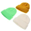 Bérets 3 PCS Capeur en tricot d'hiver épaissisère le chapeau de tricot pour les bonnets pour hommes à la mode.