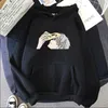 Herren Hoodies Arubi no Mori e Cartoon Anime gedruckte grafische Sweatshirts weiche Männer/Frauen Kleidung normale Streetwear Gothic Pulovers