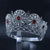 Rhinestone Crown Miss Beauty Crowns for Pageant Contest Privat Custom Round Circles Bridal Wedding Hair Smycken Pannband MO228 Y2280D