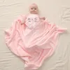 Letnia wiosna Baby Coral Pleec w kąpieli z kapturem Born Wrap Swaddle Miękkie pochłaniające koce Szybkie suche chusteczki na plażę 231222