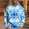 Erkek Hoodies Boya Dokuları 3D Üst Külot Kadınlar Sonbahar Uzun Kollu Renkli Hoodie Sweatshirts Hip Hop Ceket Ceket