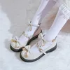 Chaussures habillées japonaise douce fille lolita féminine JK Girl's Pu Leather College Princess Plateforme Cosplay Kawaii Gothic