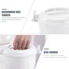 Dinnerware 1 Set Microwave Rice Cooker Multifunction Cooking Container With Spoon