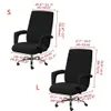 Cadeiras de escritório Cobrem capas de cadeira de jogo de spandex com armas jogador de capa de capa de estiramento protetor 1set fundos silla gaming 2312222