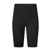 Active Shorts Womens Sports Fitness Training Half High Elasticity Hip Lifting Yoga Pants Outdoor Exercise Knee Length Middle Leggings