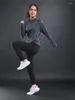 Camisas ativas fitness fidnem mulheres mangas de ioga rápida