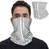 Schals palästinensische Hatta Kufiya Folk Muster Bandana Hals Giterin Palästina Arabisch Keffiyeh Wrap Schal Multi-Gebrauch Balaclava Reiten Erwachsener