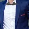 Bow Ties Halloween mężczyźni kobiety gotyckie nietoperzowe bowtie z regulowanymi paskami wstępnie związanymi krawatami cosplay akcesorium imprezy rekwizyty j78e