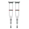 Aluminium alliage en alliage pliable détachable Embrqués aisselles Embrunch handicapé handicapé Stick Mobility Aide 231222