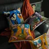 Jul Picasso European och amerikansk stil Abstrakt kuddtäcke vardagsrum soffa broderad kudde säng 231222