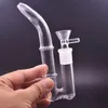 Hookahs Glass J Adaptateur de crochet Joix de 14 mm pour les bangs d'eau Bol de capteur de cendres avec du brûleur à huile en verre de 14 mm