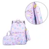 School Bags Stylish Bag With Lunch Pencil Case Suitable For Girls Ample Space Books And Stationery