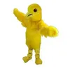 Christmas Yellow Bird Mascot Costume Halloween Fancy Party Dress Cartoon Character Outfit Suit Carnival Adults Size Birthday Outdoor Outfit