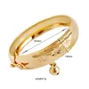 Charmarmband 1pc baby handring stilfull imitation guld armband delikat fullmån välsignelser coola med klocka för barn toddle253k