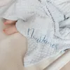 Nom Poupées de sommeil de confort imprimé personnalisé pour les enfants Borns Enfant Swaddding Warp Baby Bedding 231222