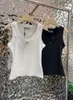 Designer T-shirt Femme Lowe Cropped Top Tankem Broidered Womens Knits Tops Sexe Sport Sport Tee Yoga Summer Tees Vests Fitness 3311ess