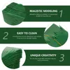 Dinnerware Sets 1000 Pcs Fake Plant Sushi Decoration Grass Faux Plants Decorative Leaves Resin Sashimi