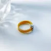 Kostenlose Lieferung Spanisch Bären Schmuck 2023 Neue silberne Süße Puppen Ring mit Diamanten mit Quarzfeinschmuck Charms Frequenzbrand