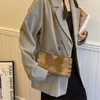 Sacchetti da sera marca da donna per le borse casual femminile cargo broco grigio marrone pusta quotidianamente ascelle 2024