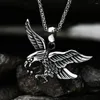 Colliers pendants Beier en gros en acier inoxydable Collier Eagle pour homme punk bon détail bijoux animal bp8-542