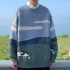 男性のパーカー冬のセーターソフトカジュアルな暖かい風景の男性