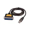 USB to parallel port printing cable USB to 1284 printing cable 36 pin LPT old printer data cable