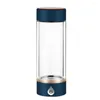 Винные стаканы портативная водородная вода ионизатор, богатый генератором бутылочных бутылок, с быстрым электролизом для здорового