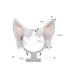 Kawaii Women Girls Halloween Simulation Bunny Ears Headband Cosplay Anime Plush Fox Animal Ear KC Lolita Hair Accessories222B