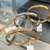 Classique Designer Bijoux mode titane acier simple bracelet haut de gamme diamant étincelle ovale couple copines bracelet cadeau