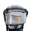 Stroller Parts Baby Pushchair Oxford Cloth Bag With Bottle Holder Hanging Bike