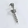 Gepersonaliseerde en dominante Dragon Bone Activity Joint Hip-Hop Vintage Trendsetter Rock Punk Dragon Head Ring Ring