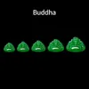 Нефритовая клавиля Green Charm Pendant Certed Jadeite Buddha