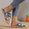 Sandaler Kvinnor skor Comfy Platform Flat Sole Ladies Casual Sunflower Soft Big Toe Foot Correction Sandal Ortopedic Bunion Corrector