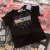 2024 CRIANÇAS CRIANÇAS T-shirts de verão Designer Tees meninos roupas de jaqueta meninas letras de urso Tops Impredido crianças Casual camisetas da moda mais cores Tops de luxo de alta qualidade de camada