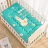 Baby Crib Bedding Set 120x60cm Toddler Bed Mattress Pad Fleece Breathable Boys Girls Cartoon Room Cute Floor Play Mat 231222