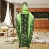 Etnische kleding 2024 Afrikaanse bruiloftsfeestjurken voor vrouwen plus size kaftan batwing mouw maxi jurk moslim abaya ramadan jurken