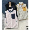 Mäns västar Bata Fleece och kvinnors lamm Cashmere Casual Loose Jacket Autumn/Winter Sports Vest