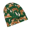 Bérets Tiger relax Fashion Bamans Caps Animal Skullies Bons de ski Bonnet Homme Chapeaux