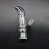 Glass Bong Curved Mouthpiece Bubbler Hookahs 2.0 Water Bubblers Tool Size 14mm 18mm For Solo Air PAX2 PAX3 Smoking Accessories Bongs Dab Rig