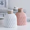 Vasos estilo moderno vaso de flor requintado acabamento ornamental exibição peça central decoração para casa