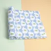 4PCSLOT S Born Muslin Couvrettes Coton Baby Swaddle Couverture pour Borns Pographie Kids Wrap 231222