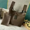 Ladies Fashion Atlantis Bag tryckt läder axel crossbody väskor casual handväska tote messenger väska m46821 m46817 m46816